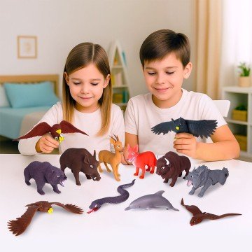 Фото3.Стретч-іграшка у вигляді тварини – ТВАРИНИ УКРАЇНИ (в диспл.)