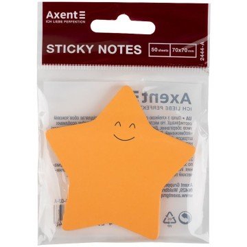 Фото3.Блок паперу з клейким шаром, Star, 70х70мм,50арк