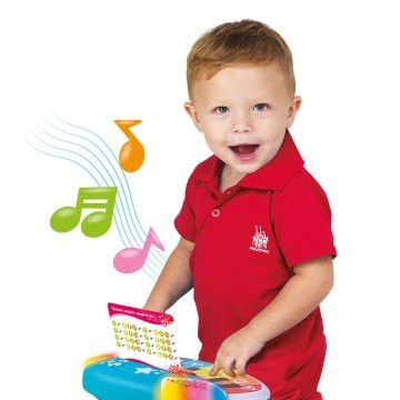 Фото4.Піаніно Kiddi Smart – Кольорові нотки (світло)