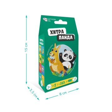 Фото3.Карткова гра «Хитра панда» укр