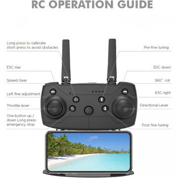 Фото5.Квадрокоптер на радіокеруванні акумулятор, USB-кабель, викрутка, пульт, підсвічування, HD камера, су