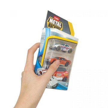 Фото3.Машинки METAL MACHINES – CAR (3 шт), Мікс видів ZURU (284673)