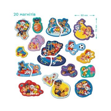 Фото3.Набір магнітів 