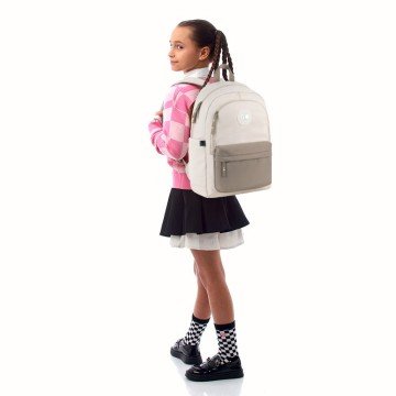 Фото3.Рюкзак GoPack Education Teens 141L бежевий, коричневий GoPack (289180)