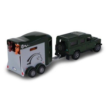 Фото3.Ігровий набір - LAND ROVER (з причіпом і фігурками коней)
