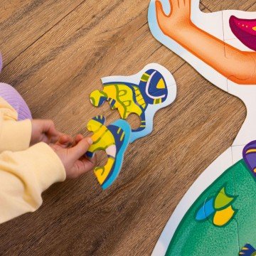 Фото3.Пазл підлоговий 