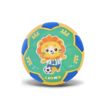 Фото3.Мʼяч фомовий 10 см, 3 види, пакет 16*14*9 см (1 шт)