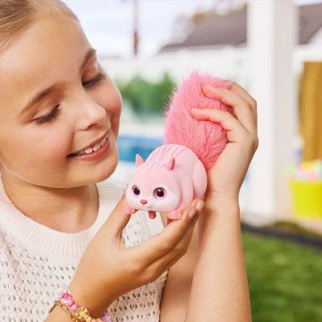 Фото3.Інтерактивна іграшка PETS ALIVE S1 – БІЛОЧКА (рожевий)