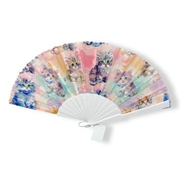 Фото3.Аксесуар віяло мікс видів (КОТИКИ)