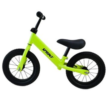 Фото3.Велобіг (сталевий, колеса 12 дюймів надувні) зелений