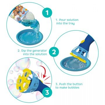 Фото3.Генератор бульбашок «Paw Patrol». Обʼєм 450 мл