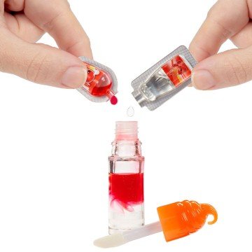 Фото3.Ігровий набір з лялькою та блиском для губ YUMMILAND (ЯМІЛЕНД) S2 – КОРИЦЯ АМБЕР MIC (294870)