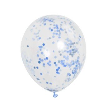 Фото3.Кульки,12 дюймові (30 см) Confftis Balloon 2,8г, 5шт. у пакеті,5 кольорів мікс МІС (296176)