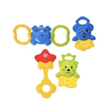 Фото3.Набір брязкалець в колбі 26,5x10x10 см YG Toys (БЛАКИТНИЙ) huan le xing toys (300783)