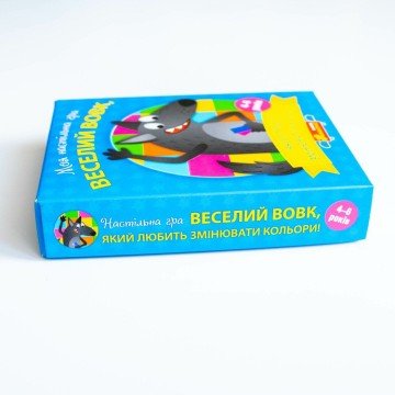 Фото3.Настільна гра. Веселий вовк, який любить змінювати кольори (укр) Ранок (307416)