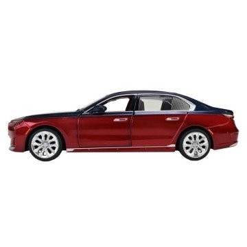 Фото3.Машина металева АВТОПРОМ 1:24 BMW I7 на батарейках, звук, світло Автопром (308338)