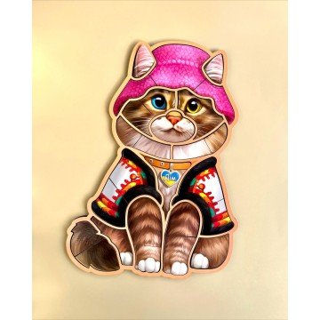 Фото4.Контурний пазл 