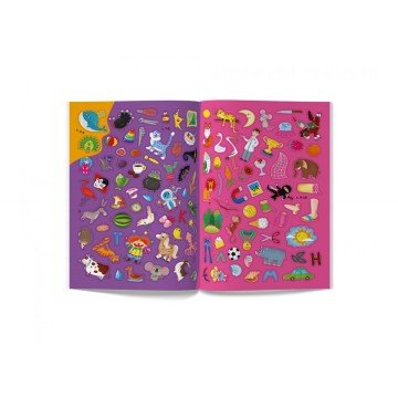 Фото4.Книга з наліпками 