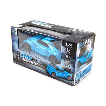 Фото4.Автомобіль Spray Car на р/в - Sport (блакитний, 1:24, світло, вихлопна пара)