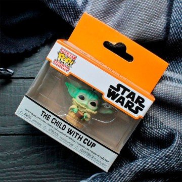 Фото4.Ігрова фігурка на кліпсі Funko POP! серії Мандалорець - Малюк Ґрогу Funko (224808)