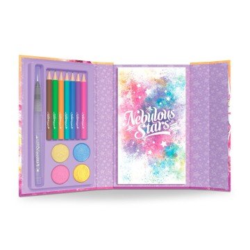 Фото4.Набір для творчості NEBULOUS STARS – РОЗМАЛЬОВКА З ВОДОЮ, БІЛІ АРКУШІ: ВІЗЬМИ В ДОРОГУ