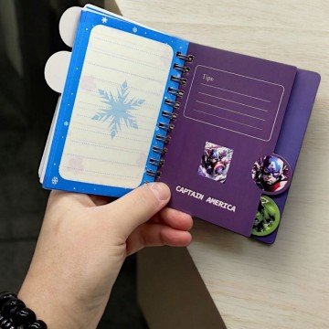 Фото5.Блокнот на спіралі 