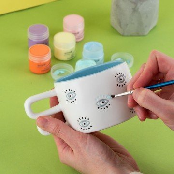 Фото4.Фарби акрилові, 6 пастельних кольорів, 20 мл, Kite Creative