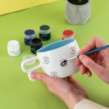 Фото4.Фарби акрилові, 6 кольорів, 20 мл, Kite Creative