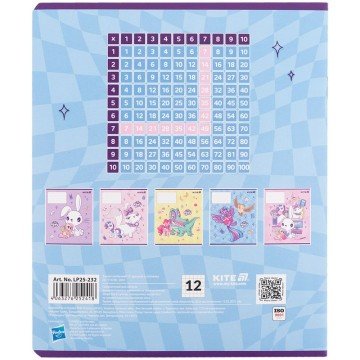 Фото4.Зошит 12 арк., кл., УФ лак + глітер, LP