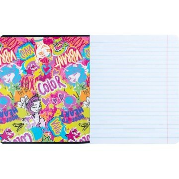 Фото4.Зошит 12 арк., лін., УФ лак + глітер, LP