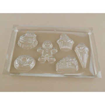 Фото4.Кондитерська лавка. Гіпсова розмальовка на магнітах