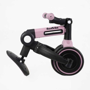 Фото4.Велосипед 3-х колісний BS-11402 Best Trike колеса EVA переднє 8’’, заднє 6’’, нейлонова рама, трансф