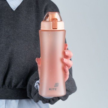 Фото4.Пляшечка для води, 660 мл, рожева