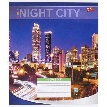 Фото4.Зошит кольоровий 18 аркушів, лінія (20 штук в упаковці)