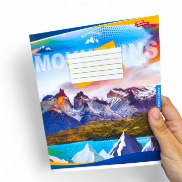 Фото4.Зошит кольоровий 48 аркушів, клітинка (16 штук в упаковці)