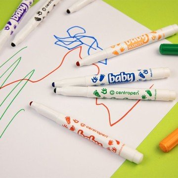 Фото4.Фломастери 8660 Baby, набір 8 шт.