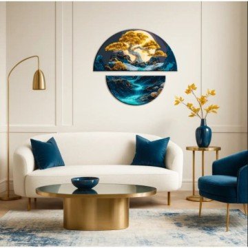 Фото4.Картина за номерами з фарбами металік 