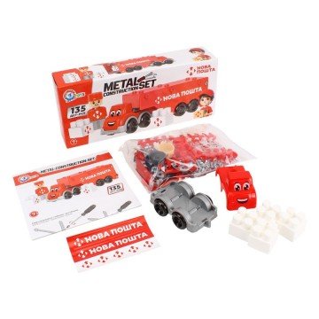 Фото4.Конструктор металевий Фура Нова пошта