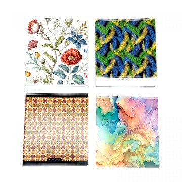 Фото5.Зошит учнівський, на скобі,170х203мм, 48аркушів.Клітинка