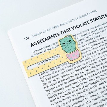 Фото4.Набір магнітних закладок-індикаторів Cactus Kite (288047)