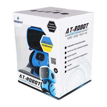 Фото4.Інтерактивний робот з голосовим керуванням - AT-ROBOT (синій) укр