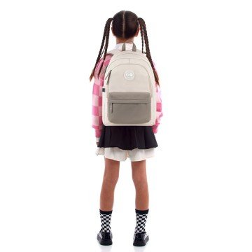 Фото4.Рюкзак GoPack Education Teens 141L бежевий, коричневий GoPack (289180)