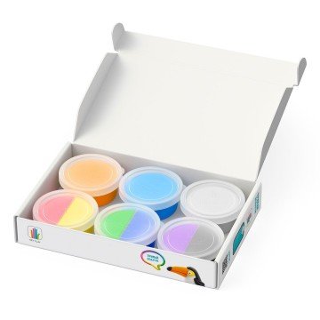 Фото4.Набір пластиліну Ліпака – Птахи: Пінгвін, павич, тукан