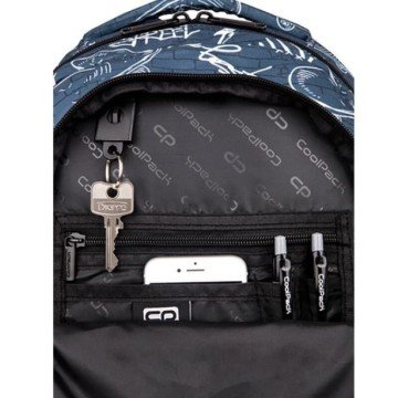 Фото4.Рюкзак молодіжний Jerry  STREET LIFE (39х28х15 см) CoolPack (299482)