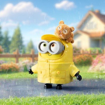Фото4.Колекційна мʼяка іграшка з кільцем РOP TOP 52Toys серії Bob & Tim - Посіпаки Pop Top (300136)