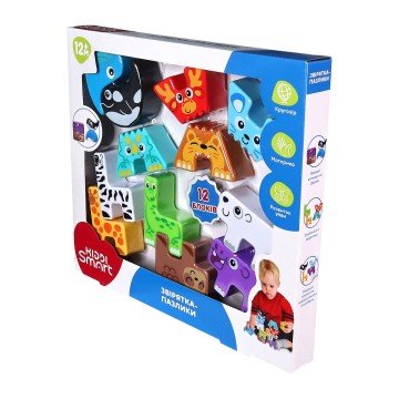 Фото6.Навчальний ігровий набір KIDDI SMART – ЗВІРЯТКА-ПАЗЛИКИ