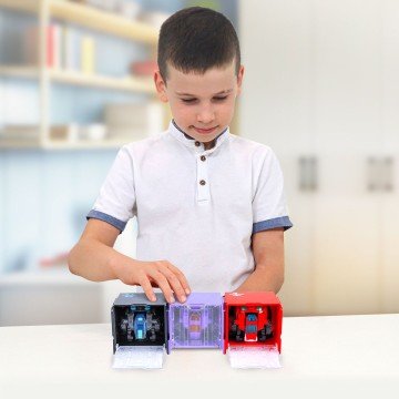 Фото6.Динозавр-трансформер DINOSTER - ПУРПУРОВИЙ РАПТОР-БОТ