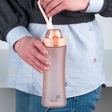 Фото5.Пляшечка для води, 660 мл, рожева