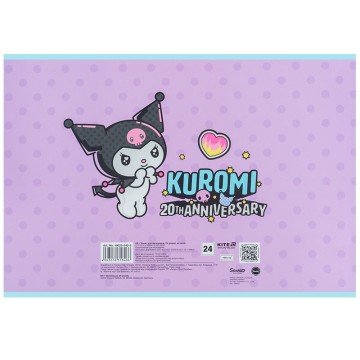 Фото5.Зошит для малювання, 24 арк., скоба, софт тач + УФ лак, HK-2