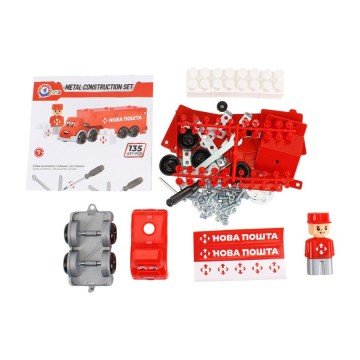 Фото5.Конструктор металевий Фура Нова пошта